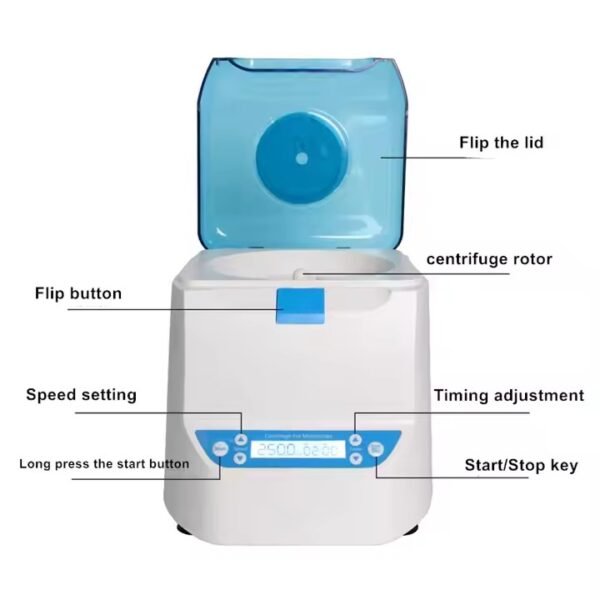 2800 rpm microplate centrifuge - Image 2